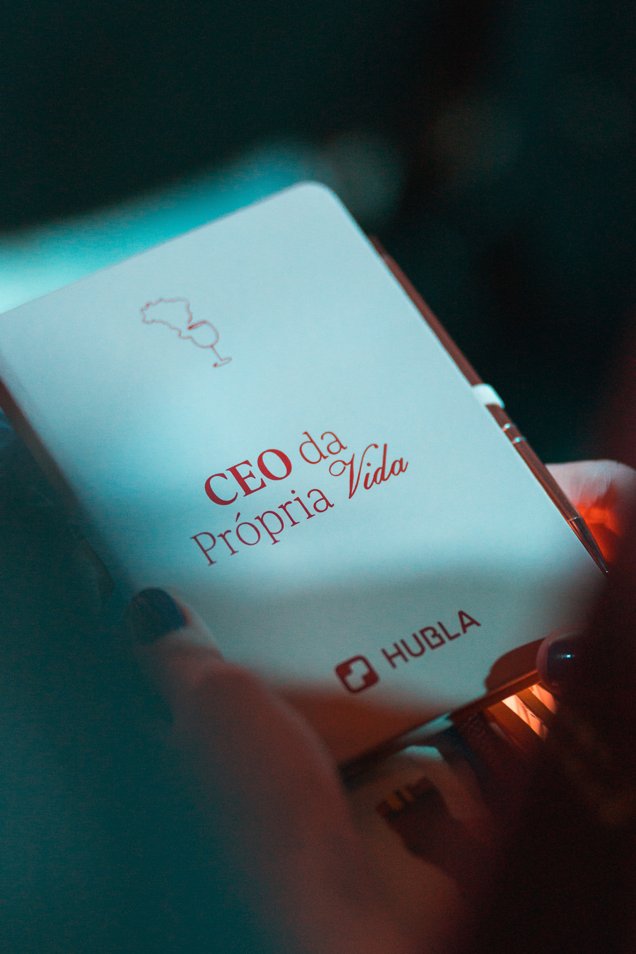 Caderno corporativo personalizado com capa impressa